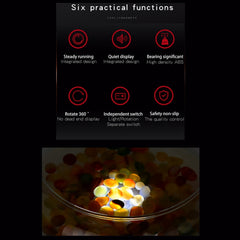 20cm Electric Rotating Turntable Display Stand Video Shooting Props Turntable for Photography, 20cm 110V US Plug, 20cm 220V EU Plug, 20cm 220V UK Plug, 20cm 220V AU Plug