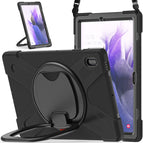 For Samsung Galaxy Tab S7 FE T730 / Black+Black