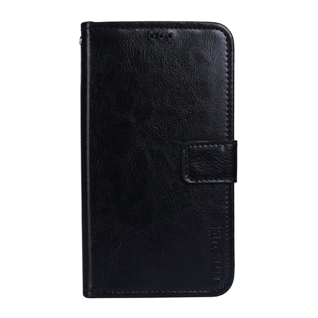 idewei Crazy Horse Texture Horizontal Flip Leather Case with Holder & Card Slots & Wallet, For ZTE Blade A51, For ZTE Blade A71