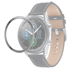 Smart Watch Wave Texture Bezel Ring, For Samsung Galaxy Watch 3 41mm, For Samsung Galaxy Watch 3 45mm