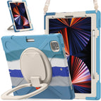For iPad Pro 12.9 2022 / 2021 / Colorful Blue