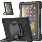 For Amazon Kindle Fire HD 10 2021 / Black+Black