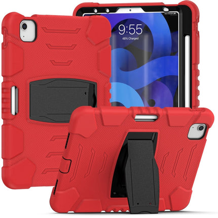 3-Layer Protection Screen Frame + PC + Silicone Shockproof Combination Case with Holder, For iPad Pro 11 2022 / 2021 / 2020 / 2018, For iPad Air 4 10.9 inch 2020