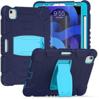 For iPad Air 4 10.9 inch 2020 / NavyBlue+Blue