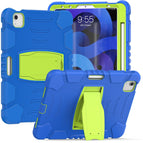 For iPad Air 4 10.9 inch 2020 / Blue+Lime