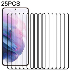 25 PCS Full Glue 9H HD 3D Curved Edge Tempered Glass Film, For Samsung Galaxy S21 5G (25pcs), For Samsung Galaxy S21+ 5G (25pcs), For Samsung Galaxy S21 Ultra 5G (25pcs)