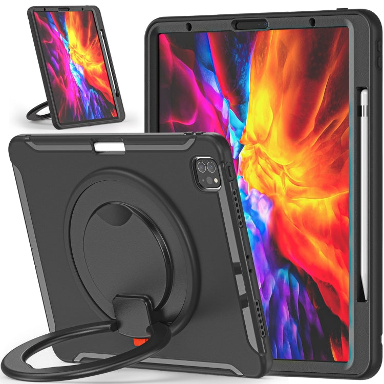 Shockproof TPU + PC Protective Case with 360 Degree Rotation Foldable Handle Grip Holder & Pen Slot, For iPad Pro 12.9 2020 / 2018, For Samsung Galaxy Tab S6 Lite 10.4 inch P610, For Samsung Galaxy Tab A 8.0 2019 T290