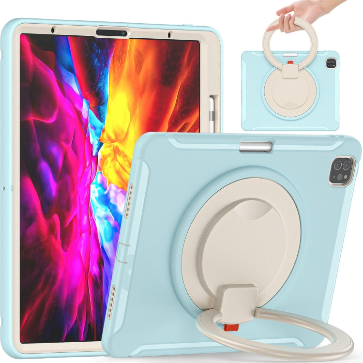 Shockproof TPU + PC Protective Case with 360 Degree Rotation Foldable Handle Grip Holder & Pen Slot, For iPad Pro 12.9 2020 / 2018, For Samsung Galaxy Tab S6 Lite 10.4 inch P610, For Samsung Galaxy Tab A 8.0 2019 T290