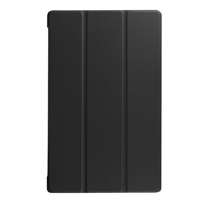 For Amazon Kindle Fire HD 10 2017 / 2019Custer Texture Horizontal Flip Leather Case with Three-folding Holder & Sleep / Wake-up Function, For Amazon Kindle Fire HD 10