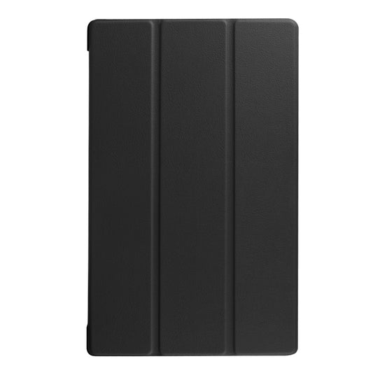 For Amazon Kindle Fire HD 10 2017 / 2019Custer Texture Horizontal Flip Leather Case with Three-folding Holder & Sleep / Wake-up Function, For Amazon Kindle Fire HD 10