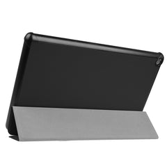 For Amazon Kindle Fire HD 10 2017 / 2019Custer Texture Horizontal Flip Leather Case with Three-folding Holder & Sleep / Wake-up Function, For Amazon Kindle Fire HD 10