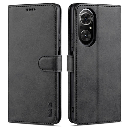AZNS Skin Feel Calf Texture Horizontal Flip Leather Case with Card Slots & Holder & Wallet, For Honor 50 SE