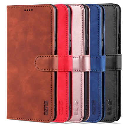 AZNS Skin Feel Calf Texture Horizontal Flip Leather Case with Card Slots & Holder & Wallet, For Honor 50 SE