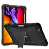 Silicone + PC Shockproof Protective Case with Holder, For iPad 10.2 2021 / 2020 / 2019, For iPad Pro 11 inch 2020, For iPad mini (2019) / mini 4, For iPad 9.7 inch (2017/2018)