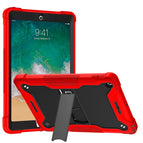 For iPad 9.7 inch (2017/2018) / Red + Black