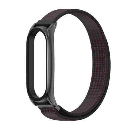 For Xiaomi Mi Band 6 / 5 / 4 / 3 Mijobs Nylon Loop Plus Strap Replacement Watchband