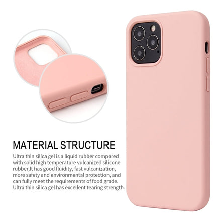 Solid Color Liquid Silicone Shockproof Protective Case, For iPhone 13 Pro Max