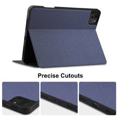 Cloth Texture TPU Horizontal Flip Leather Case with Pen Slot & Holder, For iPad Pro 11 inch 2021 / 2020 / 2018