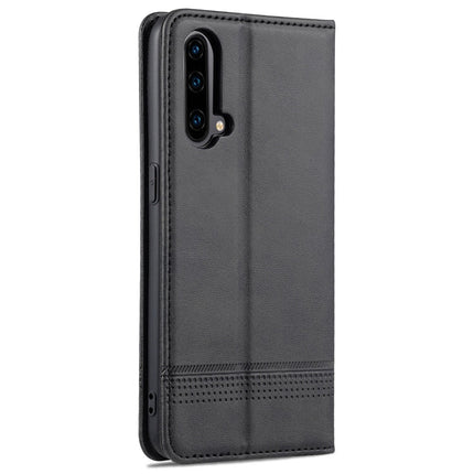 AZNS Magnetic Calf Texture Horizontal Flip Leather Case with Card Slots & Holder & Wallet, For OnePlus Nord CE 5G