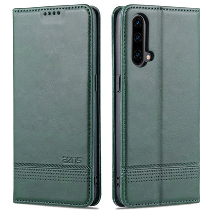 AZNS Magnetic Calf Texture Horizontal Flip Leather Case with Card Slots & Holder & Wallet, For OnePlus Nord CE 5G