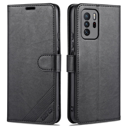 AZNS Sheepskin Texture Horizontal Flip Leather Case with Holder & Card Slots & Wallet, For Xiaomi Poco M3 Pro 5G / Redmi Note 10 5G, For Xiaomi Poco X3 GT / Redmi Note 10 Pro 5G