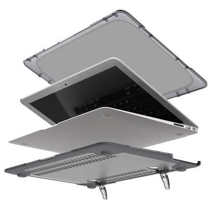 TPU + PC Two-color Anti-fall Laptop Protective Case, For MacBook Air 13.3 inch A1466 / A1369, For MacBook Pro Retina 13.3 inch A1502 / A1425, For MacBook Pro Retina 15.4 inch A1398, For Microsoft Surface Laptop 3 / 4 15 inch                            ...