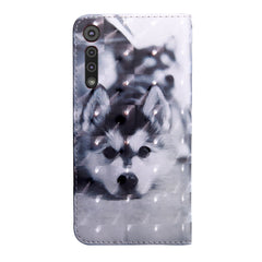3D Painting Pattern Coloured Drawing Horizontal Flip TPU + PU Leather Case with Holder & Card Slots & Wallet