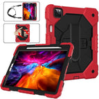 For iPad Pro 11 2022 / 2021 / 2020 / 2018 / iPad Air 4 10.9 2020 / Red Black