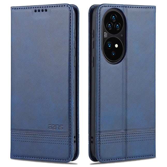 AZNS Magnetic Calf Texture Horizontal Flip Leather Case with Card Slots & Holder & Wallet, For Huawei P50, For Huawei P50 Pro, For Honor 50, For Honor 50 Pro