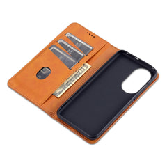 AZNS Magnetic Calf Texture Horizontal Flip Leather Case with Card Slots & Holder & Wallet, For Huawei P50, For Huawei P50 Pro, For Honor 50, For Honor 50 Pro