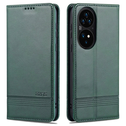 AZNS Magnetic Calf Texture Horizontal Flip Leather Case with Card Slots & Holder & Wallet, For Huawei P50, For Huawei P50 Pro, For Honor 50, For Honor 50 Pro