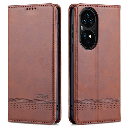 AZNS Magnetic Calf Texture Horizontal Flip Leather Case with Card Slots & Holder & Wallet, For Huawei P50, For Huawei P50 Pro, For Honor 50, For Honor 50 Pro