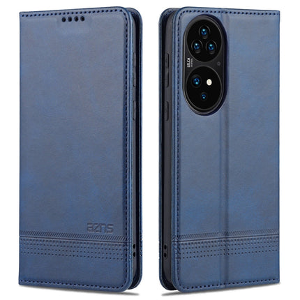 AZNS Magnetic Calf Texture Horizontal Flip Leather Case with Card Slots & Holder & Wallet, For Huawei P50, For Huawei P50 Pro, For Honor 50, For Honor 50 Pro