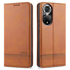 AZNS Magnetic Calf Texture Horizontal Flip Leather Case with Card Slots & Holder & Wallet, For Huawei P50, For Huawei P50 Pro, For Honor 50, For Honor 50 Pro