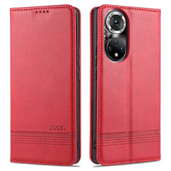 AZNS Magnetic Calf Texture Horizontal Flip Leather Case with Card Slots & Holder & Wallet, For Huawei P50, For Huawei P50 Pro, For Honor 50, For Honor 50 Pro