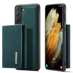 DG.MING M1 Series 3-Fold Multi Card Wallet  Back Cover Shockproof Case with Holder Function, For Samsung Galaxy S21, For Samsung Galaxy S21 FE, For Samsung Galaxy S21+