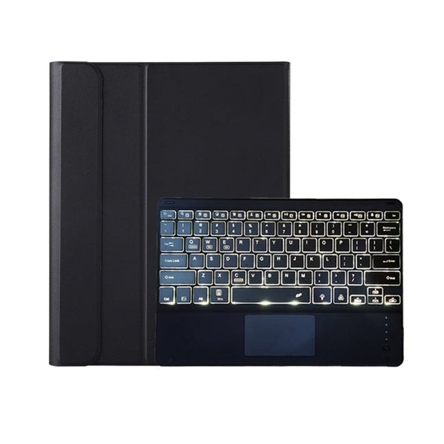 For Huawei MatePad Pro 12.6 2021 Sheep Texture Ultra-thin Backlight Bluetooth Keyboard Horizontal Flip Leather Case with Holder & Touchpad, A126-AS