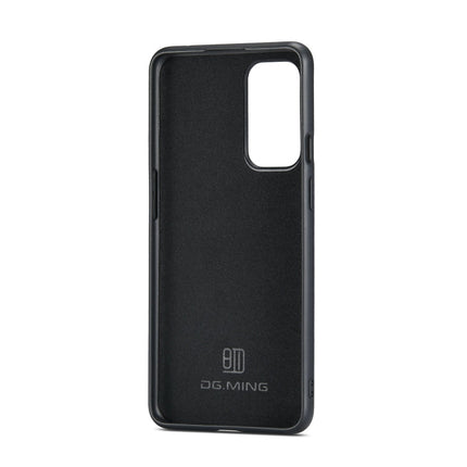 DG.MING M1 Series 3-Fold Multi Card Wallet + Magnetic Back Cover Shockproof Case with Holder Function, For OnePlus 9 Pro, For OnePlus 9 (EU/NA)