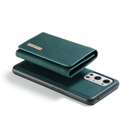 DG.MING M1 Series 3-Fold Multi Card Wallet + Magnetic Back Cover Shockproof Case with Holder Function