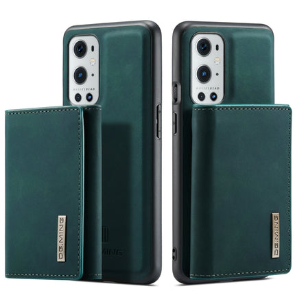 DG.MING M1 Series 3-Fold Multi Card Wallet + Magnetic Back Cover Shockproof Case with Holder Function