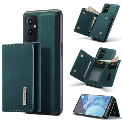 DG.MING M1 Series 3-Fold Multi Card Wallet + Magnetic Back Cover Shockproof Case with Holder Function