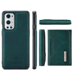 DG.MING M2 Series 3-Fold Multi Card Bag Back Cover Shockproof Case with Wallet & Holder Function, For OnePlus 9 Pro, For OnePlus 9 (EU/NA)