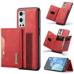 DG.MING M2 Series 3-Fold Multi Card Bag Back Cover Shockproof Case with Wallet & Holder Function, For OnePlus 9 Pro, For OnePlus 9 (EU/NA)