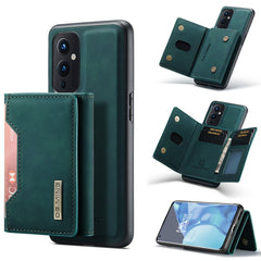 DG.MING M2 Series 3-Fold Multi Card Bag Back Cover Shockproof Case with Wallet & Holder Function, For OnePlus 9 Pro, For OnePlus 9 (EU/NA)