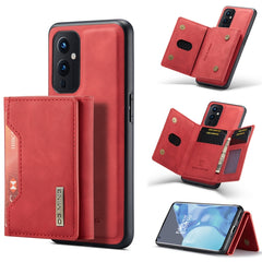 DG.MING M2 Series 3-Fold Multi Card Bag Back Cover Shockproof Case with Wallet & Holder Function, For OnePlus 9 Pro, For OnePlus 9 (EU/NA)