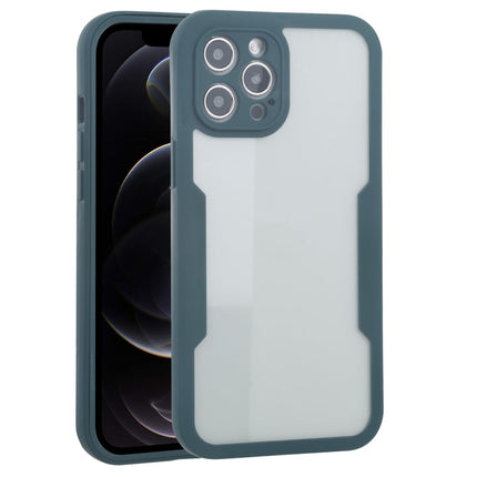 Acrylic + TPU 360 Degrees Full Coverage Shockproof Protective Case, For iPhone 12 Pro