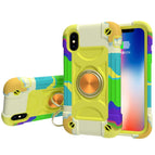 For iPhone XR / Colorful Yellow Green