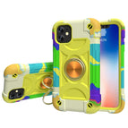 For iPhone 11 Pro Max / Colorful Yellow Green