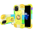 For iPhone 12 / 12 Pro / Colorful Yellow Green