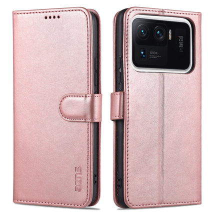 AZNS Skin Feel Calf Texture Horizontal Flip Leather Case with Card Slots & Holder & Wallet, For Xiaomi Mi 11 Lite, For Xiaomi Mi 11 Ultra